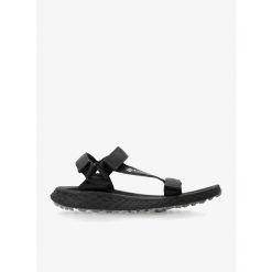 Sandały turystyczne męskie Columbia Konos Globetrot. Czarne buty zimowe męskie Columbia, bez wzorów, bez obcasa, bez zapięcia. Za 203.99 zł.