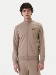 EA7 Emporio Armani Bluza 8NPM31 PJVRZ U6167 Beżowy Regular Fit. Brązowe bluzy męskie EA7 Emporio Armani, m, bez wzorów, z bawełny, bez ramiączek, bez kaptura. Za 459.99 zł.