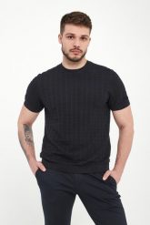 Sweter męski krótkim rękawem Theor JOOP!. Swetry męskie JOOP!, m, bez wzorów, bez kołnierzyka, bez ramiączek. Za 549.00 zł.