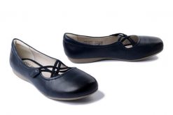 JOSEF SEIBEL 87239 971 530 Fiona 39 ocean, baleriny damskie. Niebieskie balerinki damskie Josef Seibel, na lato, bez wzorów, ze skóry, bez obcasa, bez zapięcia. Za 359.90 zł.