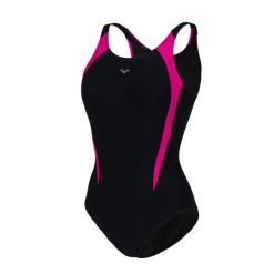 Strój kąpielowy damski Arena Bodylift Swimsuit Lola Panel. Czarne stroje kąpielowe damskie ARENA, bez wzorów, z lycry. Za 198.11 zł.