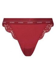 Guess Stringi O4YE00 PZ01C Czerwony. Czerwone majtki damskie Guess, z syntetyku. Za 119.99 zł.
