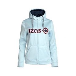 DUERO W JACKET Bluza z kapturem i zamkiem błyskawicznym – wygoda i styl z możliw. Niebieskie bluzy damskie IZAS, bez wzorów, bez ramiączek, z kapturem. Za 226.04 zł.