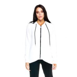 Damska bluza z kapturem Leone Leisure. Białe bluzy damskie LEONE 1947 APPAREL, l, bez wzorów, z tkaniny, sportowe, bez ramiączek, z kapturem. W wyprzedaży za 223.60 zł.