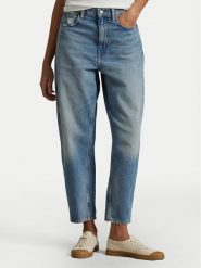 Polo Ralph Lauren Jeansy 211969409001 Niebieski Mom Fit. Niebieskie jeansy damskie Polo Ralph Lauren, bez wzorów, z bawełny. Za 679.99 zł.