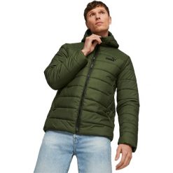 Kurtka Puma Ess Padded, Mężczyźni. Zielone kurtki męskie Puma, m, bez wzorów, z poliesteru, sportowe, bez kaptura. Za 249.09 zł.