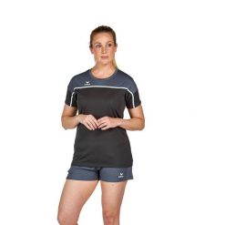 Damski jersey Erima Change. Szare koszulki sportowe damskie Erima, bez wzorów, z jersey, bez ramiączek, do piłki nożnej. Za 180.50 zł.