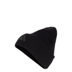 Czapka LIVERPOOL FC WOOLIE. Czarne czapki damskie Adidas, na zimę, bez wzorów, z dzianiny, klasyczne. Za 119.00 zł.
