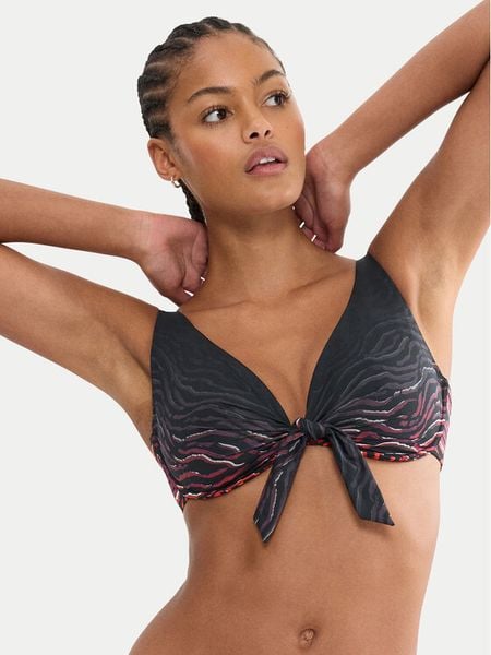 Triumph Góra od bikini Summer Wild 10226588 Czarny. Czarne bikini Triumph, bez wzorów, z syntetyku. Za 169.99 zł.