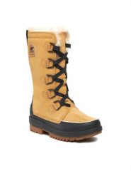 Sorel Śniegowce Torino™ Ii Tall Wp NL3489-373 Brązowy. Brązowe śniegowce damskie Sorel, ze skóry, bez zapięcia. Za 779.99 zł.
