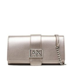Torebka Armani Exchange. Szare torebki do ręki damskie Armani Exchange, bez wzorów, bez dodatków. Za 459.99 zł.