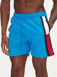 Tommy Hilfiger Szorty kąpielowe UM0UM02730 Niebieski Regular Fit. Niebieskie kąpielówki męskie Tommy Hilfiger, m, bez wzorów, z syntetyku. Za 189.99 zł.