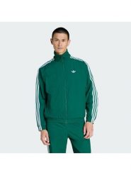 Adidas Bluza Firebird KC8018 Zielony Regular Fit. Zielone bluzy męskie Adidas, l, bez wzorów, z syntetyku, bez ramiączek, bez kaptura. Za 349.99 zł.