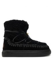 Mou Śniegowce Eskimo Sneaker Bold Scoub Lace FW411012A Czarny. Czarne śniegowce damskie Mou, ze skóry, bez zapięcia. Za 1,079.00 zł.
