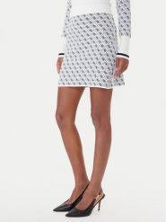 Guess Spódnica ołówkowa W5BD81 Z3JD2 Écru Slim Fit. Spódnice damskie Guess, xl, z aplikacjami, z syntetyku, ołówkowe. Za 199.99 zł.