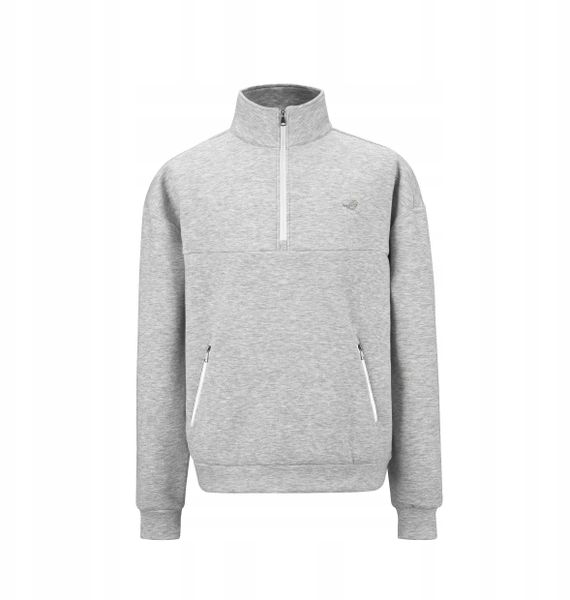 Asus ASUS ROG Sweatshirt CL1004 Grey 3XL. Szare bluzy męskie Asus, m, bez wzorów, bez ramiączek, bez kaptura. Za 165.89 zł.