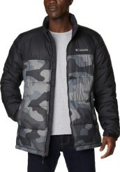 Kurtka męska Columbia Pike Lake czarna r. 2XL. Czarne kurtki męskie Columbia, m, bez wzorów, bez kaptura. Za 499.00 zł.