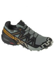 Salomon Buty do biegania Speedcross 6 Gtx L47880000 Szary. Szare buty sportowe męskie Salomon, bez wzorów, z materiału, bez zapięcia, do biegania. Za 713.99 zł.