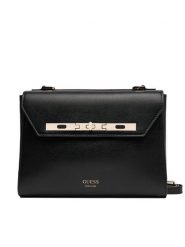 Guess Torebka HWAMGP L5476 Czarny. Czarne listonoszki damskie Guess, z aplikacjami, ze skóry, bez dodatków. Za 1,529.00 zł.