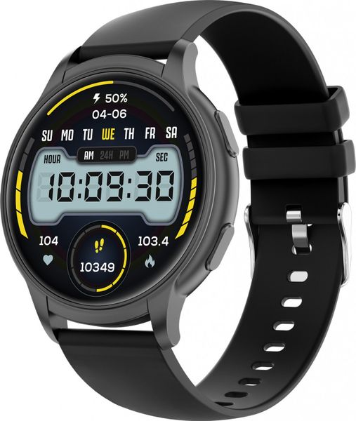 Smartwatch Hagen HC76.14.534 Czarny. Czarne zegarki smartwatch Hagen, bez wzorów. Za 260.00 zł.