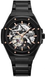 Zegarek Kenneth Cole KENNETH COLE KCWGY0058902 zegarek męski czarny 42 mm. Czarne zegarki męskie Kenneth Cole, bez wzorów. Za 545.81 zł.