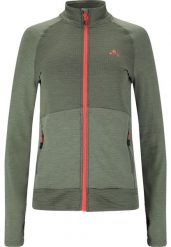 Bluza narciarska damska Whistler Nevados. Zielone bluzy damskie Whistler, bez wzorów, z elastanu, klasyczne, bez ramiączek, bez kaptura. Za 164.99 zł.