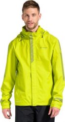Kurtka męska Vaude Kurtka odblaskowa sportowa męska Vaude Luminum II - zielona S. Zielone kurtki sportowe męskie Vaude, m, bez wzorów, bez kaptura. Za 343.85 zł.