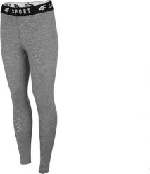 4f Legginsy damskie NOSH4-SPDF001 szare r. S. Szare legginsy damskie 4F, bez wzorów. Za 64.69 zł.