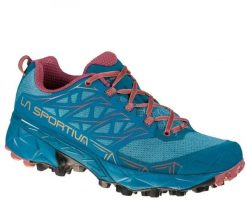 Buty trailowe damskie La Sportiva Akyra - ink/rouge. Obuwie sportowe damskie La Sportiva, bez wzorów, bez zapięcia. Za 801.98 zł.