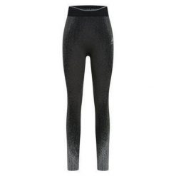 Legginsy termoaktywne damskie Odlo Blackcomb Eco BL Bottom Long. Niebieskie bielizna sportowa damska ODLO, bez wzorów. Za 298.99 zł.