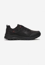 Czarno-Szare Buty Sportowe Memeni. Czarne buty sportowe męskie Born2be, z aplikacjami, z gumy, przed kostkę, bez zapięcia. Za 79.99 zł.