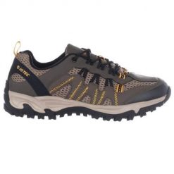 Buty trekkingowe męskie Hi-Tec Jaguar. Brązowe buty zimowe męskie Hi-tec, z gumy, bez zapięcia. Za 443.00 zł.