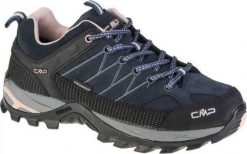 Buty trekkingowe damskie CMP Rigel Low niebieskie r. 36. Niebieskie obuwie trekkingowe damskie CMP, bez zapięcia. Za 333.99 zł.