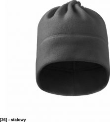 MALFINI Practic 519 - ADLER - Czapka polarowa unisex, 240 g/m, 100 % poliester - stalowy - uni. Szare czapki damskie MALFINI, bez wzorów, z polaru. Za 20.07 zł.
