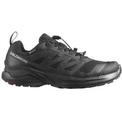Buty trekkingowe damskie Salomon Trailowe X-adventure Gtx Gore-tex. Czarne obuwie trekkingowe damskie Salomon, z gore-texu, bez zapięcia. Za 634.00 zł.