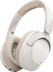 Słuchawki Creative Zen Hybrid 2 kremowe (51EF1140AA000). Białe słuchawki bezprzewodowe CREATIVE. Za 255.00 zł.