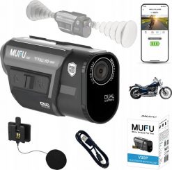 Wideorejestrator MUFU WIDEOREJESTRATOR MOTOCYKLOWY MUFU MOTOCAM V30P FULLHD 7H KAMERA NA MOTOCYKL. Wideorejestratory MUFU. Za 749.00 zł.