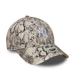 Czapka z daszkiem New Era femme New York Yankees 9Forty. Szare czapki damskie New Era, bez wzorów, z bawełny, eleganckie. Za 153.00 zł.