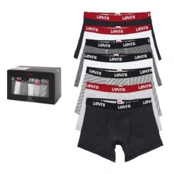 Bokserki majtki męskie Levi's Men Boxershort 7-Pack. Bokserki męskie Levi's®, bez wzorów, z bawełny. Za 169.00 zł.