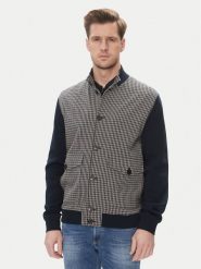 Bugatti Bluza 8750 75173C Granatowy Regular Fit. Niebieskie bluzy męskie Bugatti, l, bez wzorów, z bawełny, bez ramiączek, bez kaptura. Za 419.99 zł.