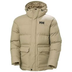 Kurtka puchowa Helly Hansen Nordic. Brązowe kurtki męskie Helly Hansen, na lato, m, bez wzorów, z materiału, bez kaptura. Za 1,199.00 zł.
