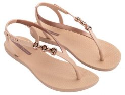 Sandały damskie Ipanema Sandal Rio. Brązowe sandały damskie Ipanema, bez wzorów, z materiału, bez obcasa, bez zapięcia. Za 89.99 zł.