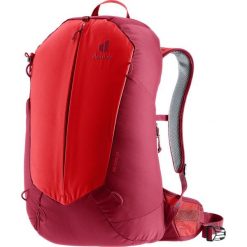 Plecak z siatką dystansową Deuter AC Lite 23 - cherry/masala. Czerwone plecaki męskie Deuter, bez wzorów, z materiału, klasyczne. Za 406.99 zł.