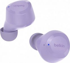 Słuchawki Belkin SoundForm Bolt fioletowe (AUC009btLV). Fioletowe słuchawki bezprzewodowe Belkin. Za 125.52 zł.