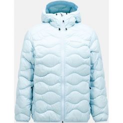 Kurtka Peak Performance puchowa męska Helium Down Hood Jacket niebieska - XL. Niebieskie kurtki męskie Peak Performance, m, bez wzorów, z puchu, sportowe, bez kaptura. W wyprzedaży za 1,059.00 zł.