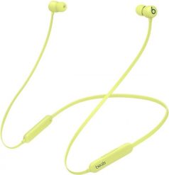 Słuchawki Apple Beats Flex Visos dienos belaidės ausinės, Yuzu Yellow. Żółte słuchawki dokanałowe Apple. Za 383.16 zł.
