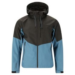 Kurtka wodoodporna Whistler Rodney. Brązowe kurtki męskie Whistler, bez wzorów, z softshellu, sportowe, bez kaptura. Za 297.50 zł.