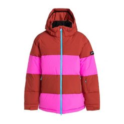 Kurtka snowboardowa damska ROXY X Rowley Block Puffer. Czerwone kurtki sportowe damskie Roxy, na zimę, s, bez wzorów, bez ramiączek, bez kaptura, narciarskie. Za 1,199.00 zł.