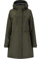 Parka dla kobiet Whistler Mullie V2 10000. Szare parki damskie Whistler, l, bez wzorów, z materiału, bez kaptura. Za 386.00 zł.