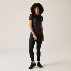 Damskie legginsy kompresyjne Regatta Holeen Pro. Czarne legginsy damskie Regatta, bez wzorów, z elastanu. Za 161.00 zł.